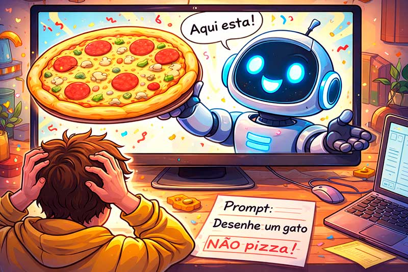 Ferramentas que ignoram prompts claros levantam alerta sobre controle, confiabilidade e responsabilidade no uso profissional da inteligência artificial