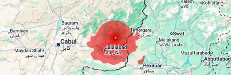 Tremor de magnitude 6,0 abala região montanhosa na fronteira com o Paquistão e expõe vulnerabilidade estrutural e geológica do país em 2 de setembro de 2025