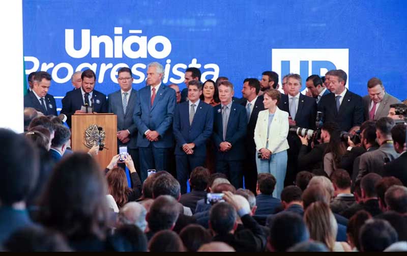 Anúncio da formação da Federação União Progressista na Câmara